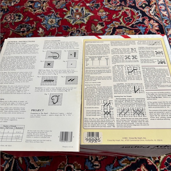 Cross Stitch Pattern Collection 9 leaflets - Picture 13 of 15